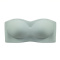 sexy slight stretch tube design solid color padded bras_Black_White_Pink_Green