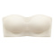 sexy slight stretch tube design solid color padded bras_Black_White