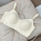 stretch solid color 5 colors traceless padded bras(size run small)_Black_Gray_Light Green_Beige