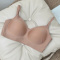 stretch solid color 5 colors traceless padded bras(size run small)_Black_Gray_Light Green_Beige_Brown