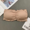 sexy stretch solid color ruffle padded bras(suitable for 88-132lbs)_Black_White_Pink_Rose Red_Yellow_Orange_Nude