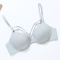 sexy stretch solid color with underwire traceless padded bras_Black_Sky Blue