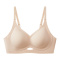 sexy slight stretch 6 colors solid color traceless padded bras(size run small)_Black_Dark Gray_Pink_Red_Green_Nude