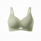sexy slight stretch 6 colors solid color padded traceless bras(size run small)_Black_Gray_Pink_Red_Green