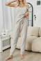 stylish slight stretch teddy fleece 4 colors vest & pants set loungewear_White_Pink_Dark Blue_Beige