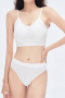 sexy slight stretch 15 colors solid color padded bras sets size run small_Black_White