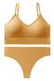 sexy slight stretch 15 colors solid color padded bras sets size run small_Black_White_Pink_Red_Rose Red_Magenta_Yellow