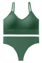 sexy slight stretch 15 colors solid color padded bras sets size run small_Black_White_Pink_Red_Rose Red_Magenta_Yellow_Light Green_Green_Dark Green