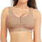 sexy plus size high stretch 5 colors zip-up crop vest shapewear_Black_White_Purple_Khaki