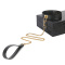 one pc sexy new sm leash neck ring_Black