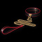 one pc sexy new sm leash neck ring_Black_Red