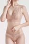 sexy slight stretch lace 5 colors padded bras sets_Black_White_Pink