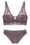 sexy slight stretch lace 5 colors padded bras sets_Black_White_Pink_Purple