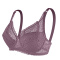 sexy slight stretch 5 colors lace solid color with underwire bras_White_Pink_Red_Purple