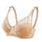 sexy slight stretch lace 3 colors with underwire padded bras_Black_White_Beige