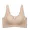 sexy slight stretch 4 colors solid color traceless padded bras(size run small)_Black_Beige_Brown_Nude