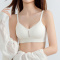 sexy plus size slight stretch 5 colors glossy padded bras(size run small)_Black_Pink_Sky Blue_Beige