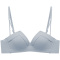 sexy slight stretch 5 colors traceless breathable padded bras(size run small)_Black_Magenta_Sky Blue