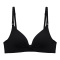 sexy slight stretch 4 colors cutout padded bras(size run small)_Black