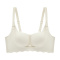 sexy stretch 4 colors solid color traceless gather padded bras(size run small)_Black_Beige