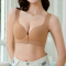 sexy slight stretch 5 colors traceless solid color padded bras(size run small)_Black_Dark Gray_Sky Blue_Beige_Brown
