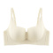 sexy slight stretch 4 colors traceless solid color padded bras(size run small)_Black_Aqua Green_Beige