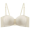 sexy slight stretch 4colors solid color front buckle padded bras(size run small)_Black_Aqua Green_Beige