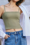 sexy slight stretch 5 colors padded bras(size run small)_Black_Gray_Dark Green
