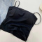 sexy slight stretch 5 colors padded bras(size run small)_Black