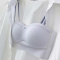 sexy slight stretch 4 colors traceless gather padded bras(size run small)_Black_Deep Yellow_Light Purple