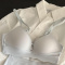sexy slight stretch 5 colors solid color padded bras(asia size)_Black_Red_Sky Blue