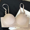 sexy slight stretch 6 colors glossy solid color padded bras(asia size)_Black_Red_Khaki