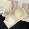 sexy slight stretch 6 colors glossy solid color padded bras(asia size)_Black_Red_Khaki _Brown_Champagne