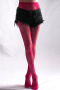 sexy high stretch 9 colors lace flower see-through tights_Black_Red_Rose Red_Magenta