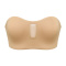sexy high stretch non-slip tube top seamless thin bra_Black_Pink_Beige
