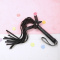 one pc stylish new 4 colors sm pu solid color whip_Black