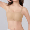 sexy slight stretch 4 colors solid color traceless padded bras(asia size)_Black_Sky Blue_Beige_Nude