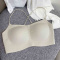 sexy slight stretch 4 colors solid color shirring padded bras(size run small)_Black_Gray
