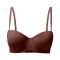 sexy slight stretch thin breathable removable straps underwire push-up bra_Black_Beige_Reddish Brown