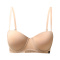 sexy slight stretch thin breathable removable straps underwire push-up bra_Black_Beige