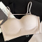 sexy slight stretch solid color 4 colors padded bras(asia size)_Black_Light Purple