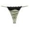 sexy slight stretch 5-colors lace splicing low waist thong_Black_Light Pink_Green