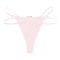 sexy slight stretch 9 colors no trace quick-dry heart shaped metal ring thongs_Black_White_Pink_Light Pink