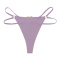 sexy slight stretch 9 colors no trace quick-dry heart shaped metal ring thongs_Black_White_Pink_Light Pink_Magenta_Light Purple