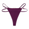 sexy slight stretch 9 colors no trace quick-dry heart shaped metal ring thongs_Black_White_Pink_Light Pink_Magenta_Light Purple_Purple_Dark Purple