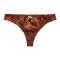 sexy slight stretch 7 colors solid satin low waist thong_Black_Light Pink_Beige_Khaki _Brown