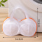 one pc new with bracket machine washable underwear washing net bag_Gray_Orange