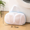 one pc new machine washable contrast color underwear washing net bag_Gray_Pink_Orange_Sky Blue