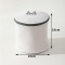 one pc new embroidery decor machine washable cylinder underwear washing net bag_Gray_Beige_Dark Gray