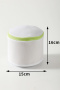 one pc new contrast color machine washable cylinder underwear washing net bag_Gray_Pink_Light Green
